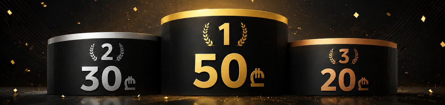 ყოველთვიური პრიზები: 100₾